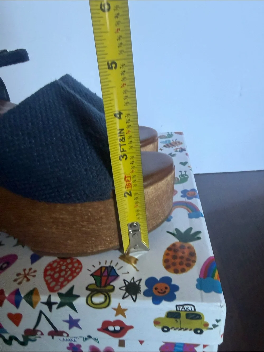 Jeffrey Campbell On Deck  Platform Wedge Sandals -  Women Size 6.5